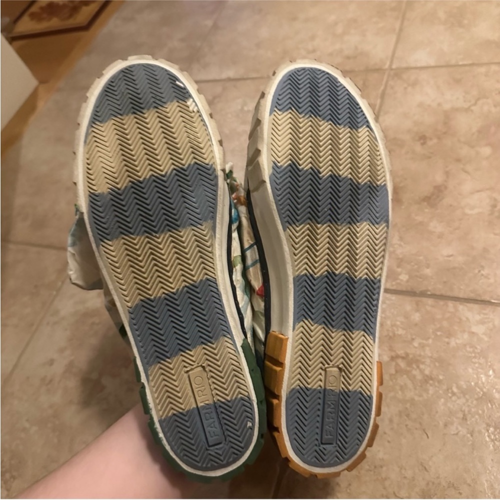 Farm Rio Copacabana Mule Sneaker With Bow NEW - Picture 15 of 16
